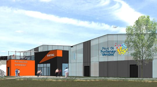 Le HALL d'ENTREE des CIRCUITS de VENDEE